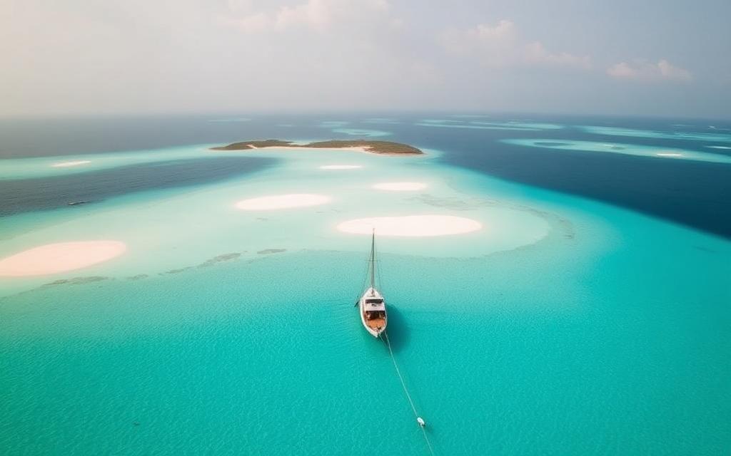 Turquoise shallows and sand cays of the Los Roques archipelago